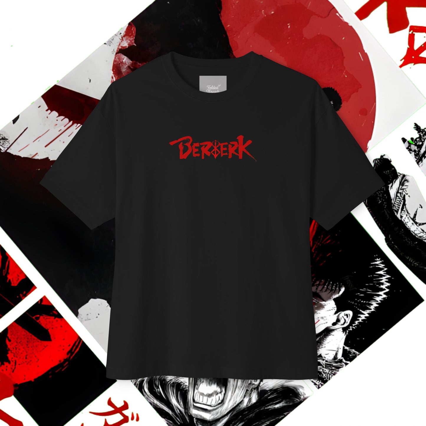 Guts from Berserk - Anime Boxy Tee