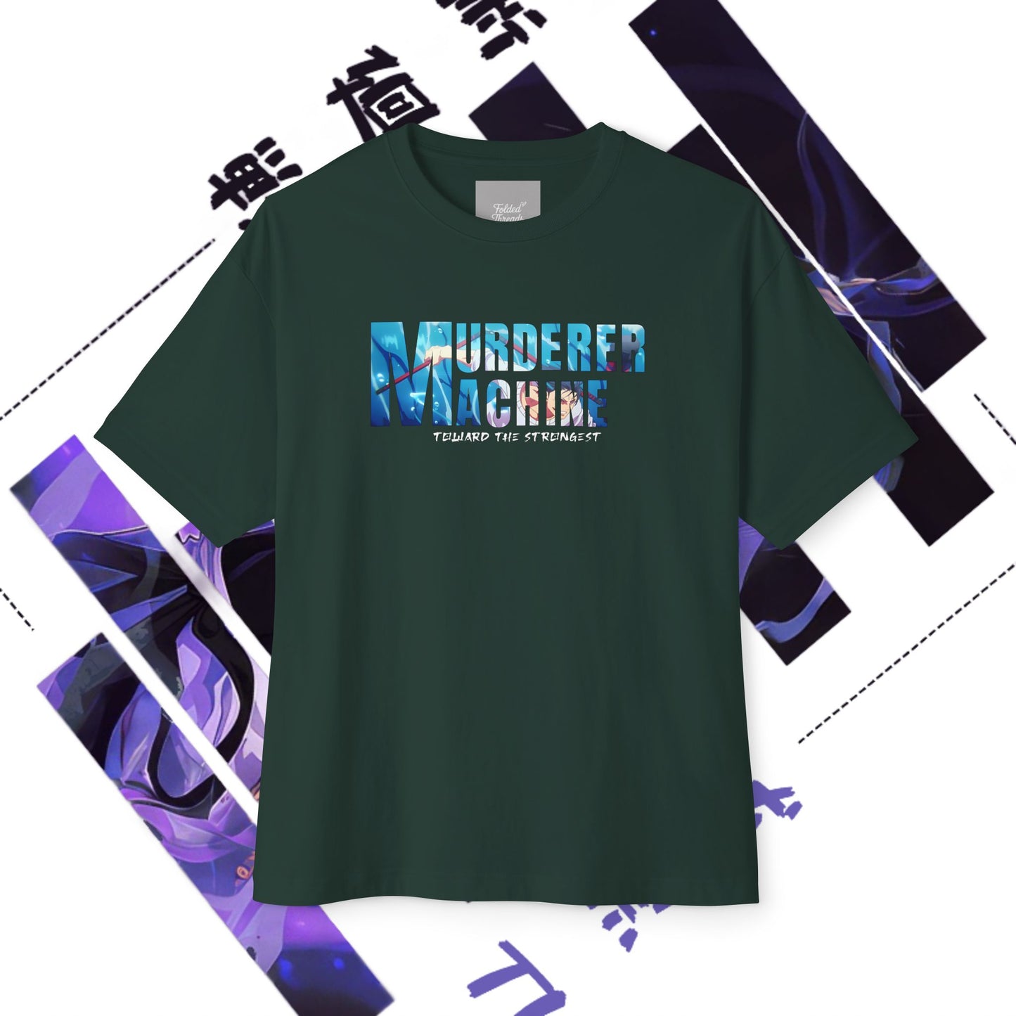 Toji Oversized Graphic Tee - Jujutsu Kaisen