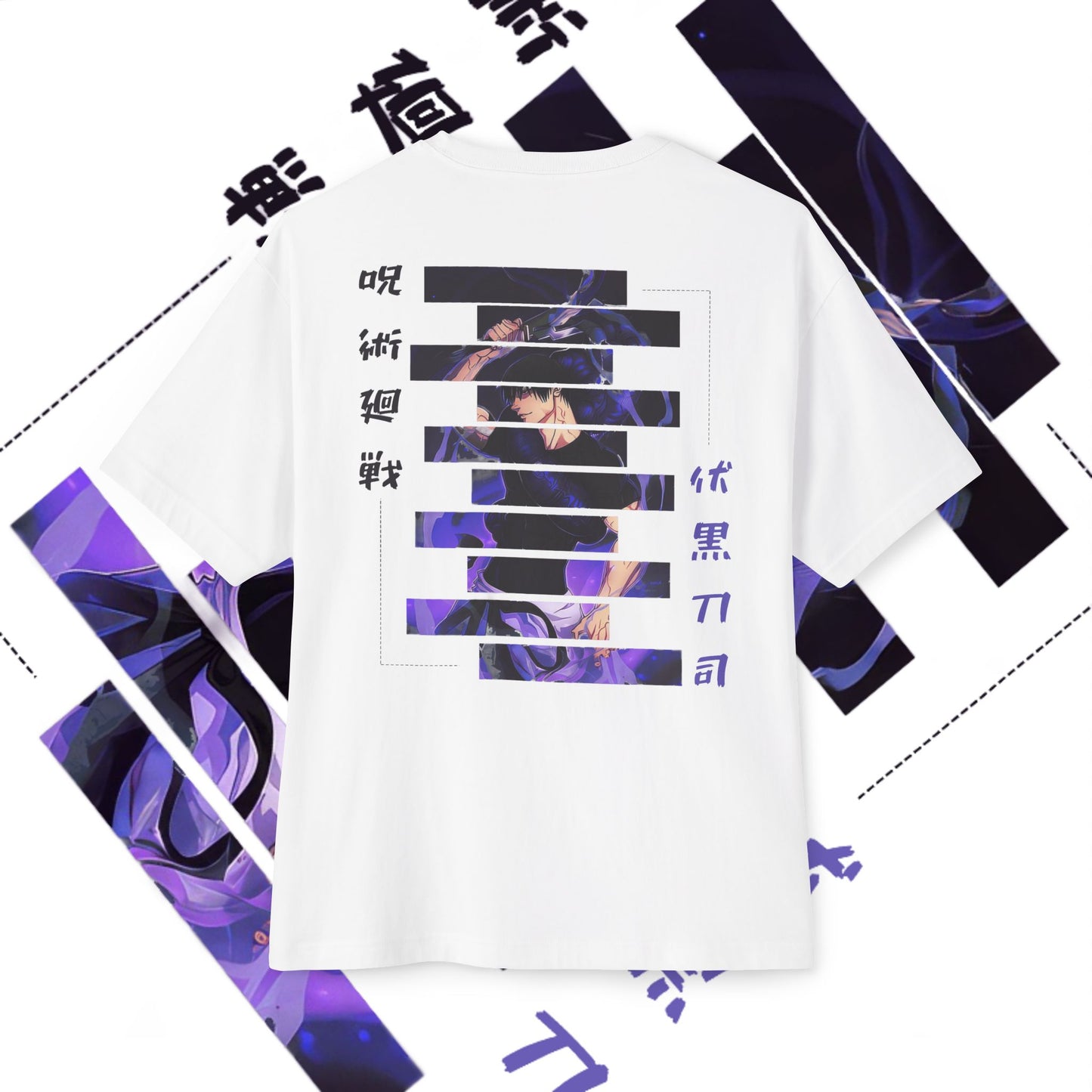 Toji Oversized Graphic Tee - Jujutsu Kaisen