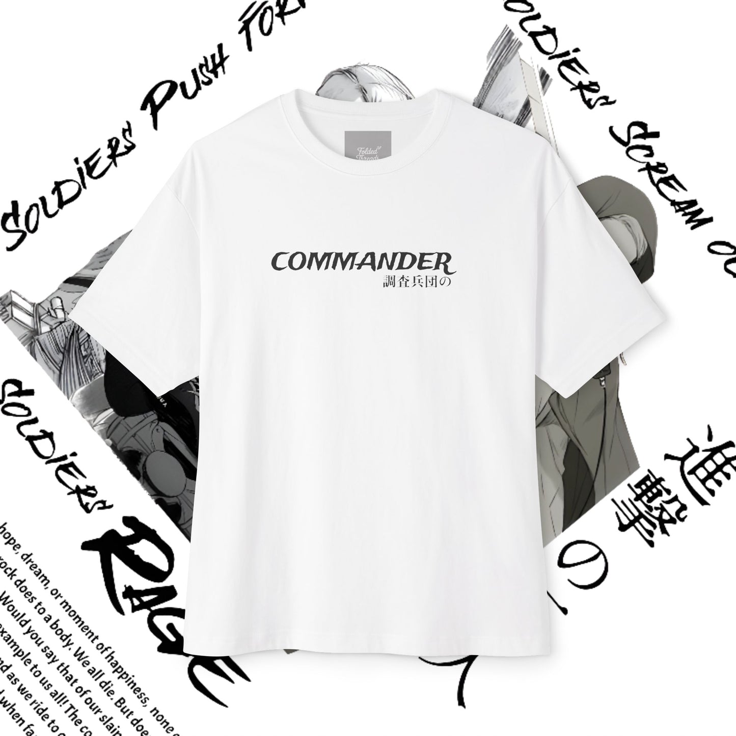 Erwin Smith Graphic Tee - Attack On Titan