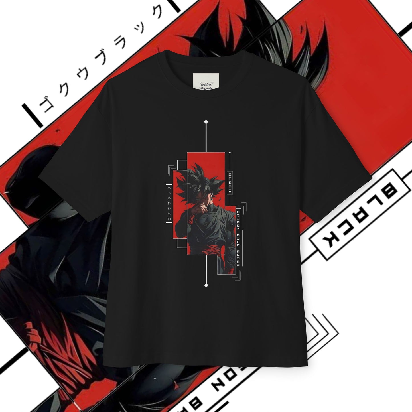 Stylish Black Goku Dragon Ball Z Tee