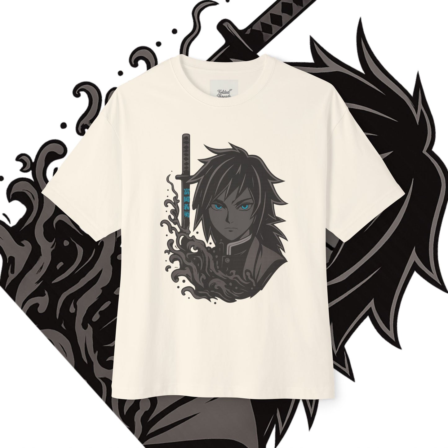 Giyu Tomioka Unisex Boxy Tee