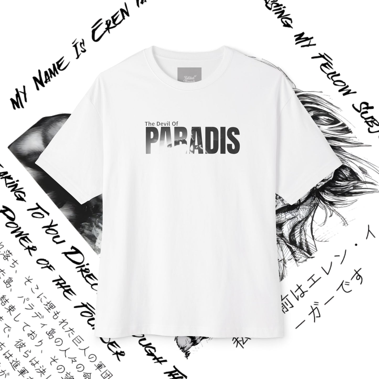 Eren Yeager Design Anime Graphic Tee