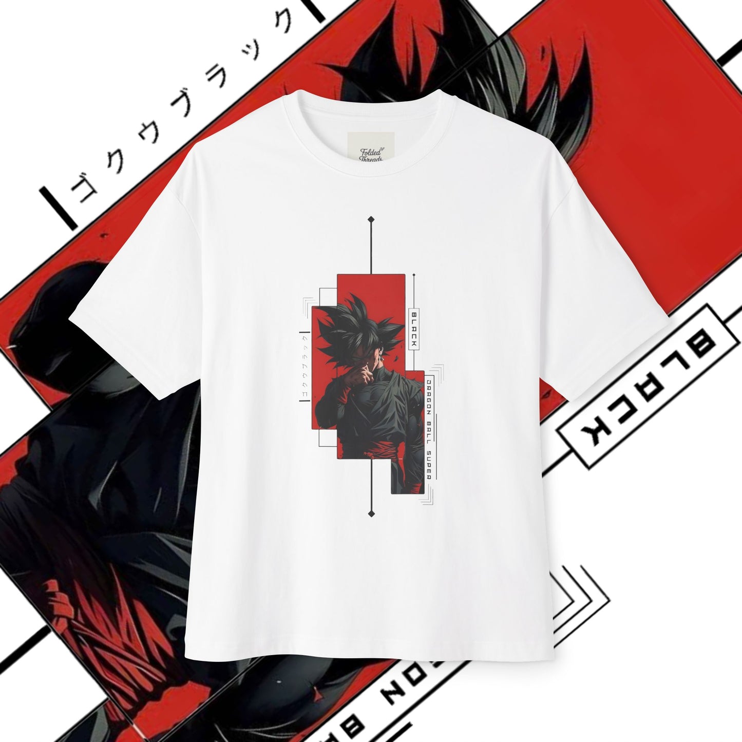 Stylish Black Goku Dragon Ball Z Tee