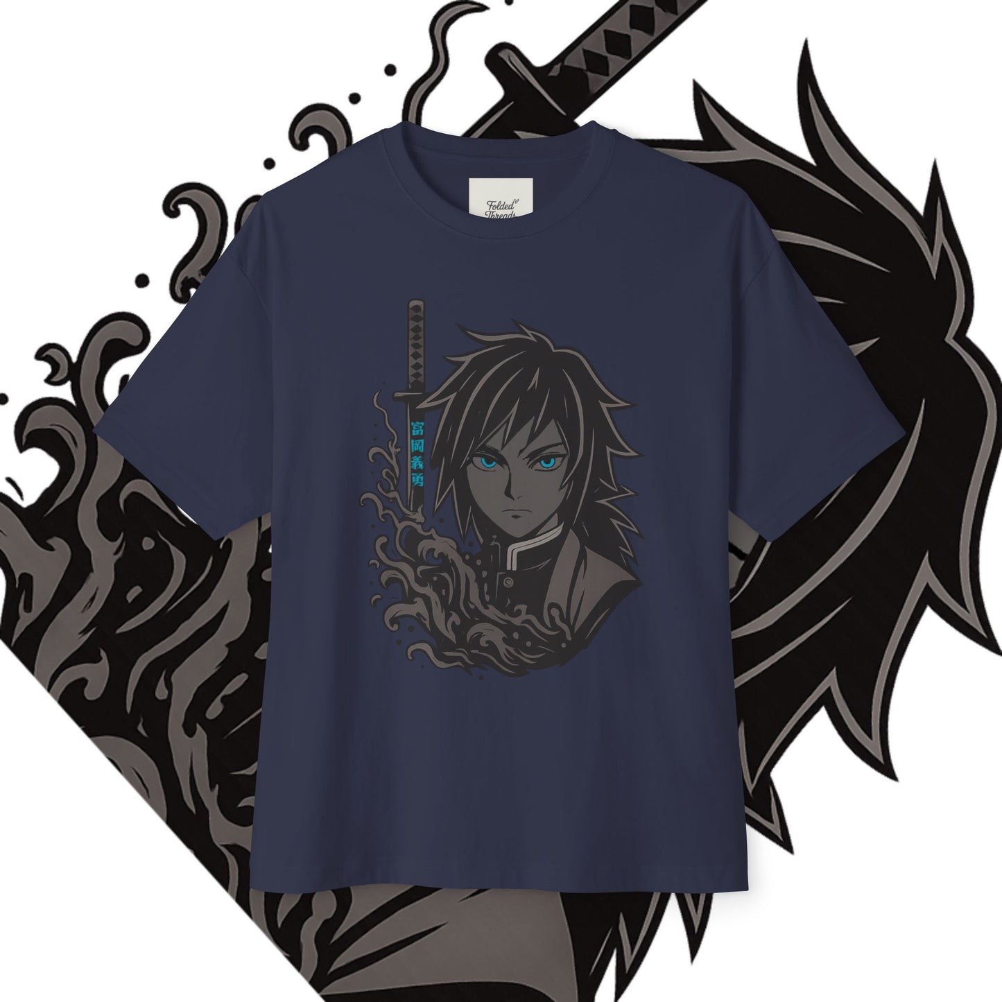 Giyu Tomioka Unisex Boxy Tee