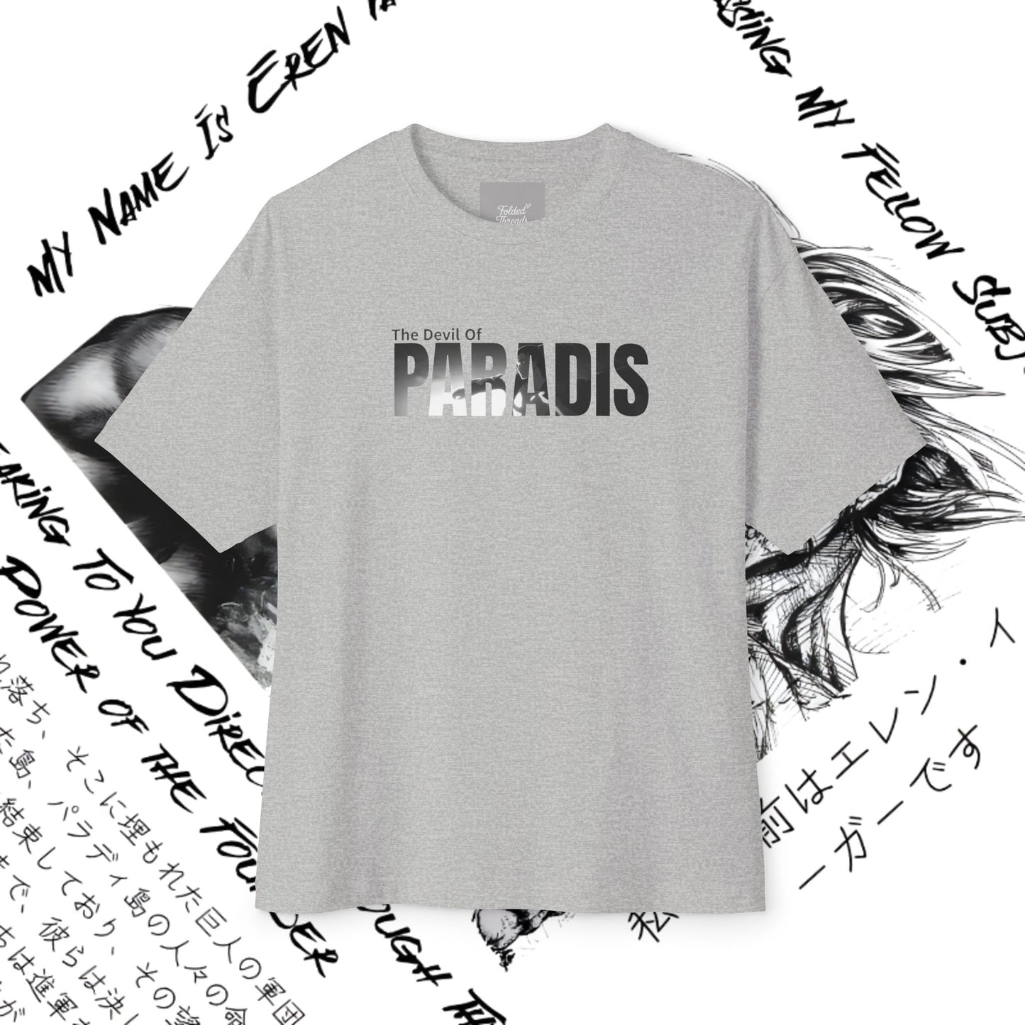 Eren Yeager Design Anime Graphic Tee