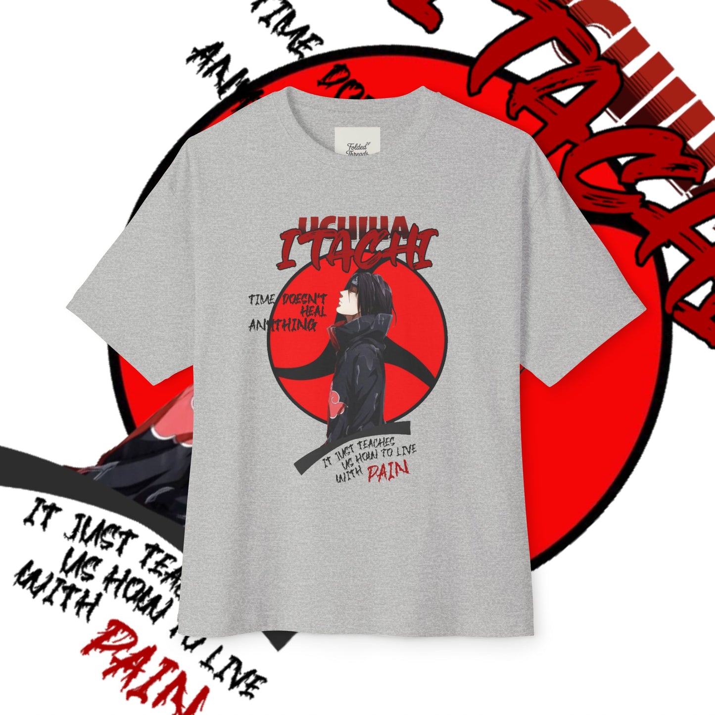Anime Itachi Uchiha Oversized Tee