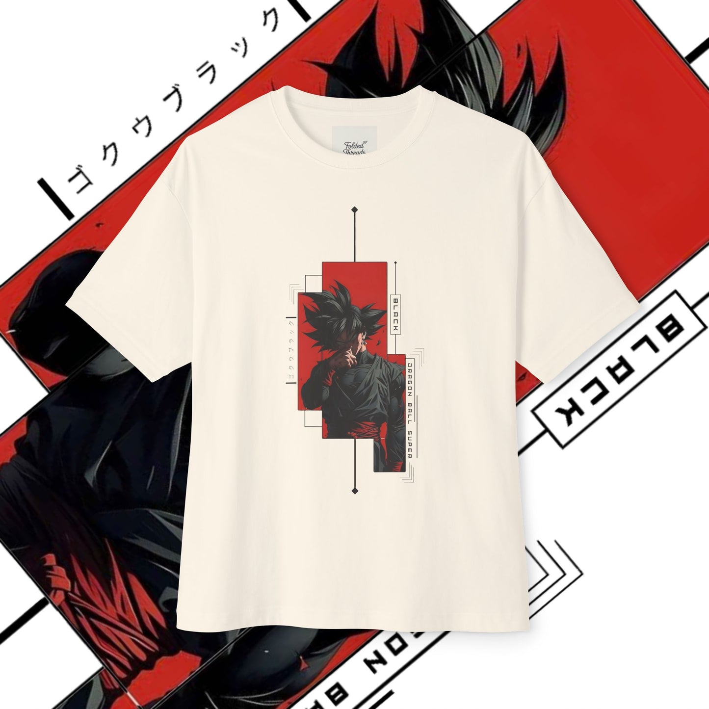 Stylish Black Goku Dragon Ball Z Tee