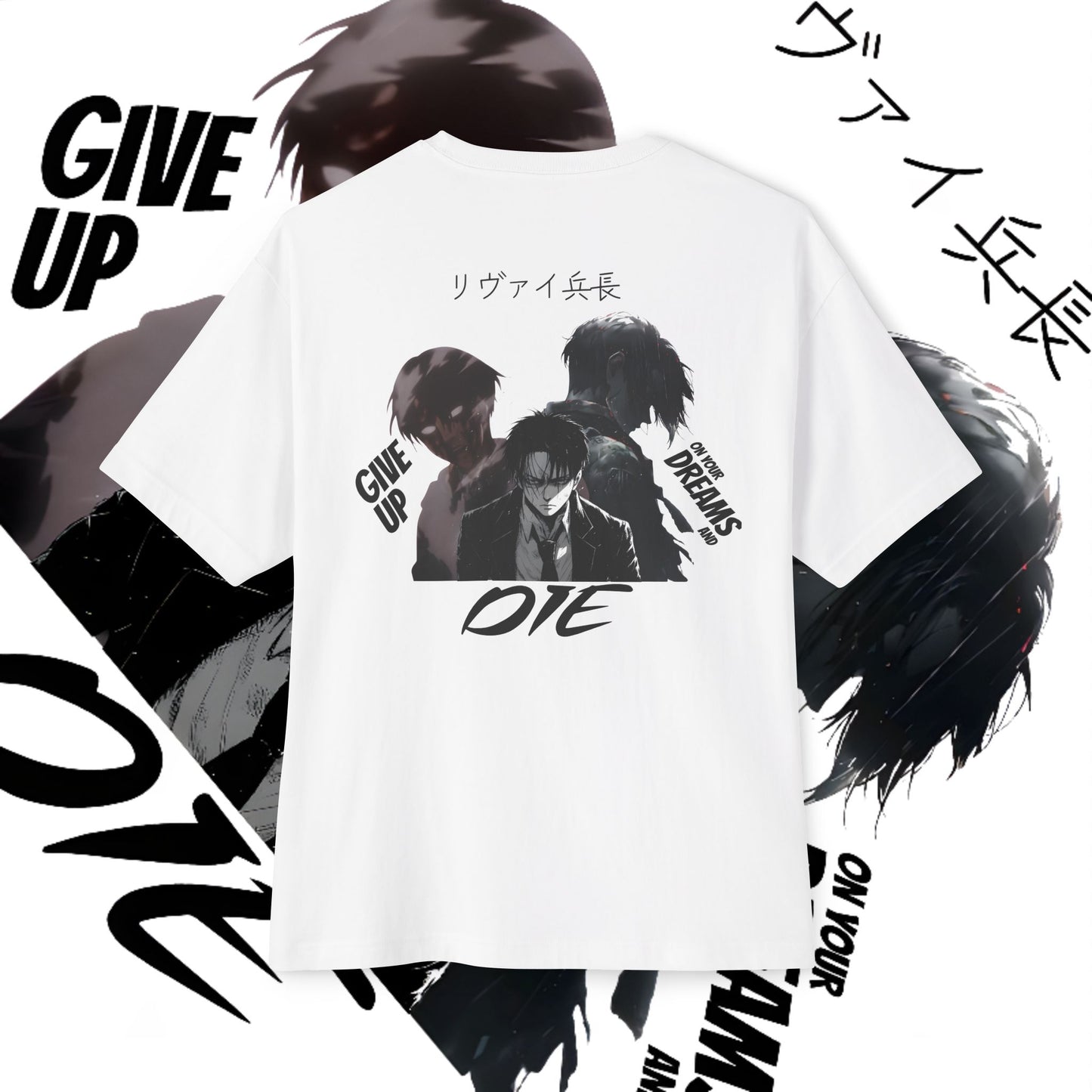 Levi Ackermann Anime Graphic Tee
