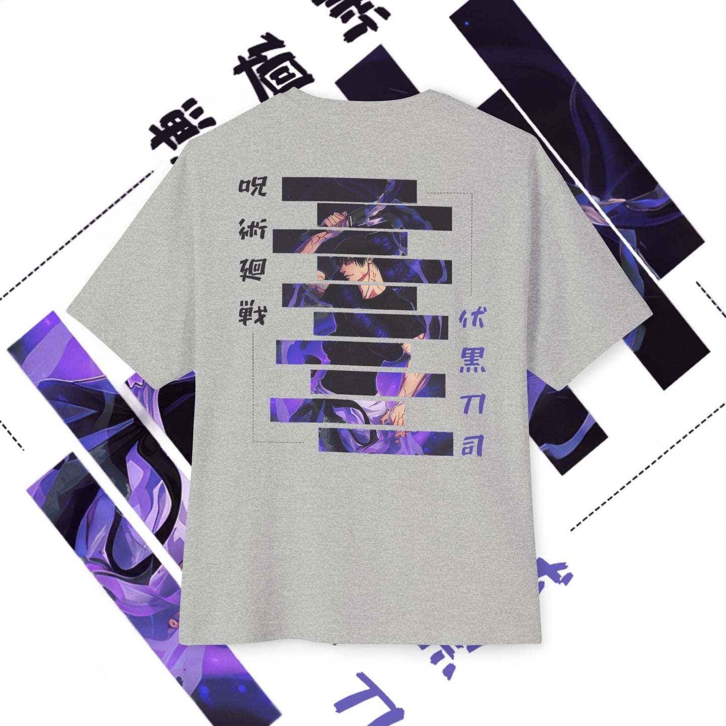 Toji Oversized Graphic Tee - Jujutsu Kaisen