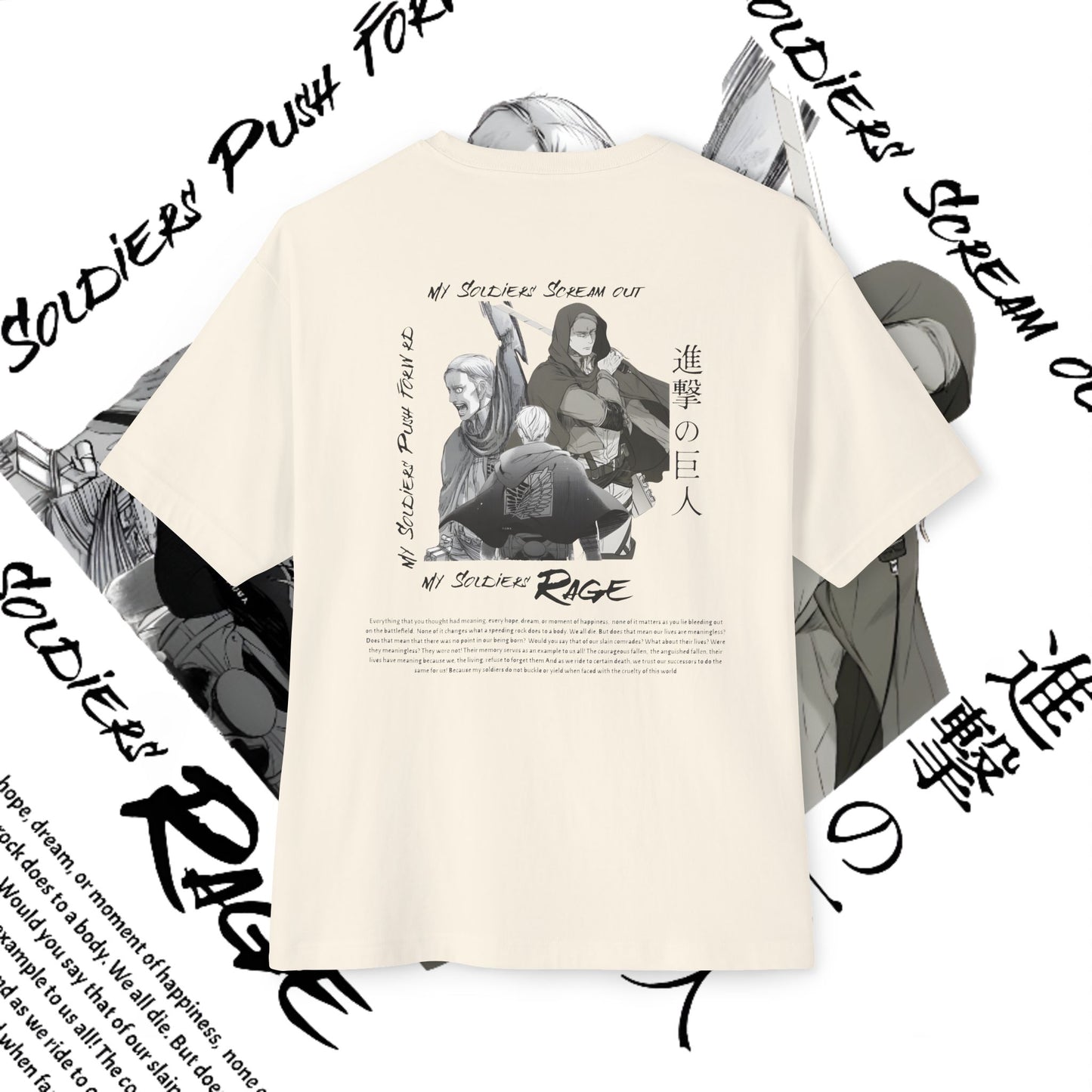 Erwin Smith Graphic Tee - Attack On Titan