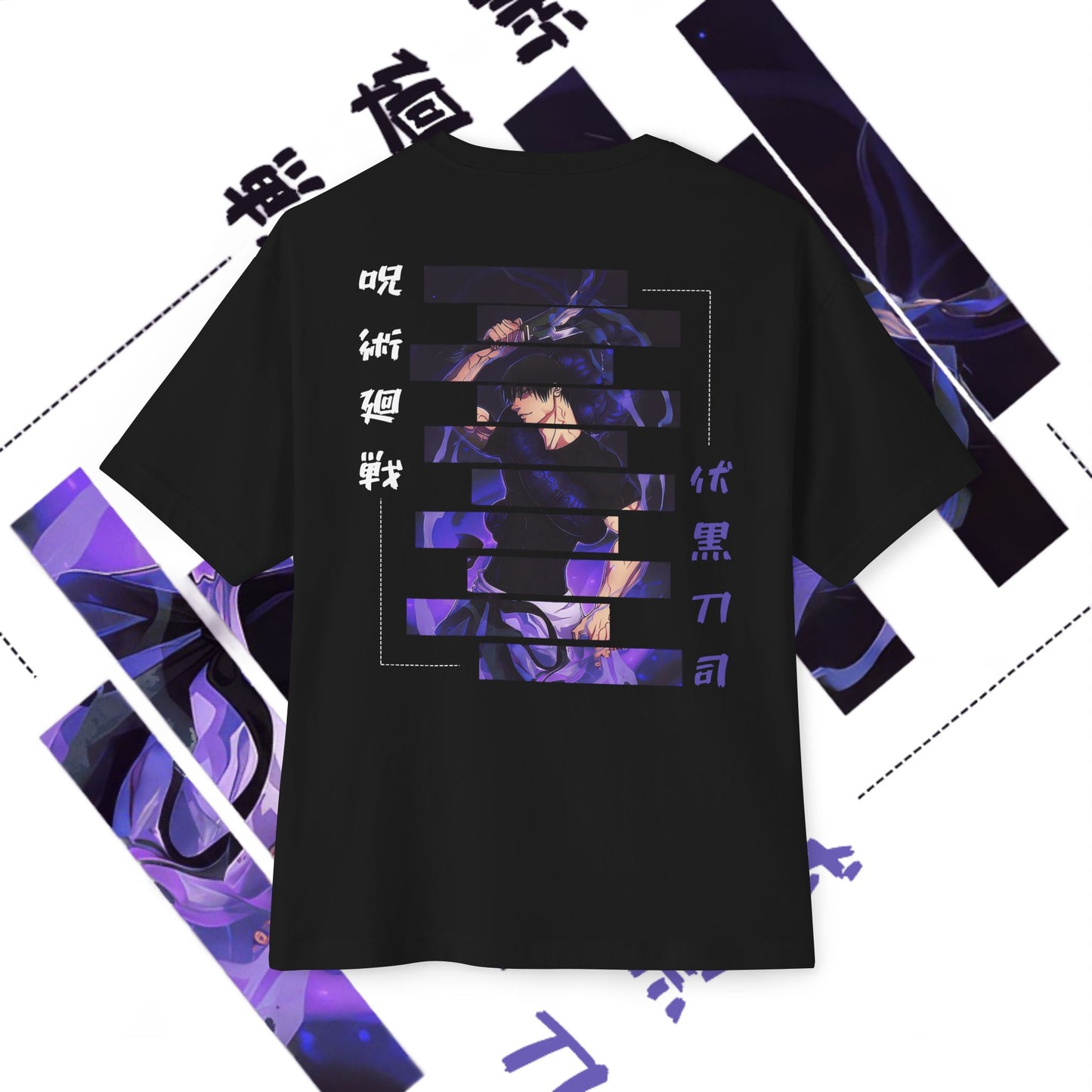 Toji Oversized Graphic Tee - Jujutsu Kaisen