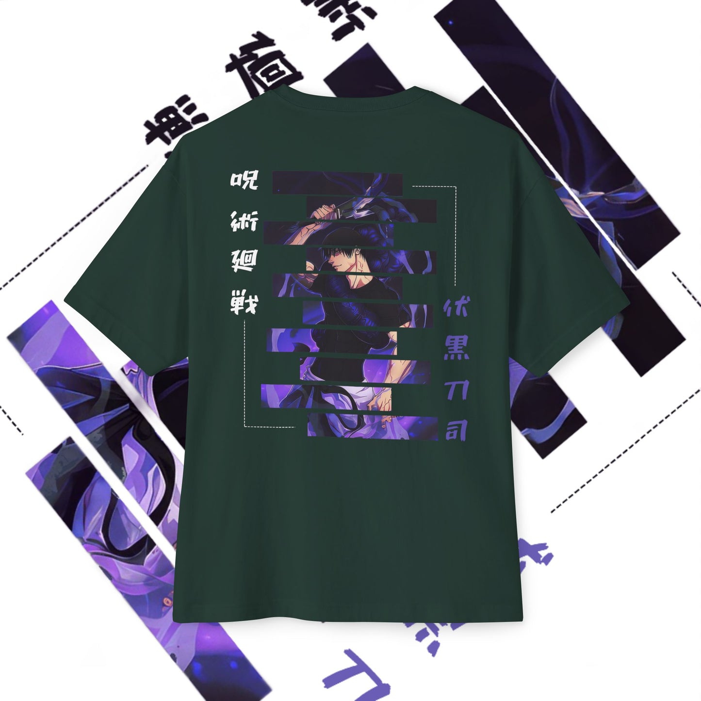 Toji Oversized Graphic Tee - Jujutsu Kaisen