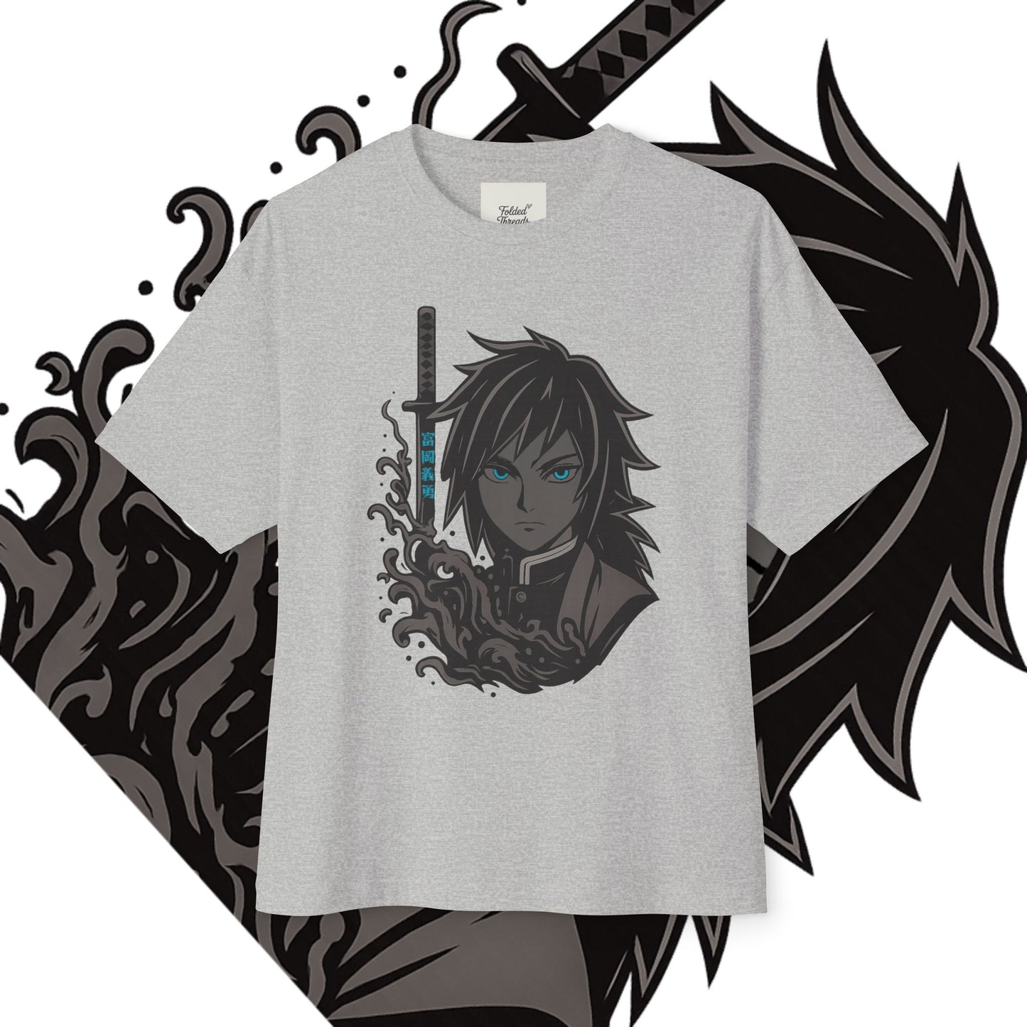 Giyu Tomioka Unisex Boxy Tee