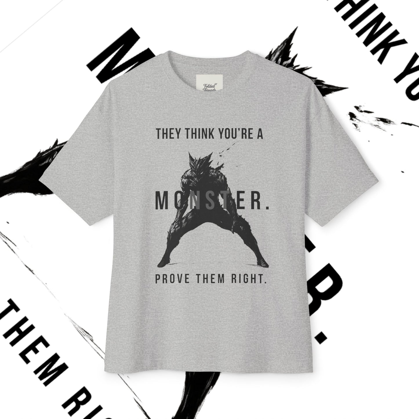 Garou - Anime Unisex Boxy Tee