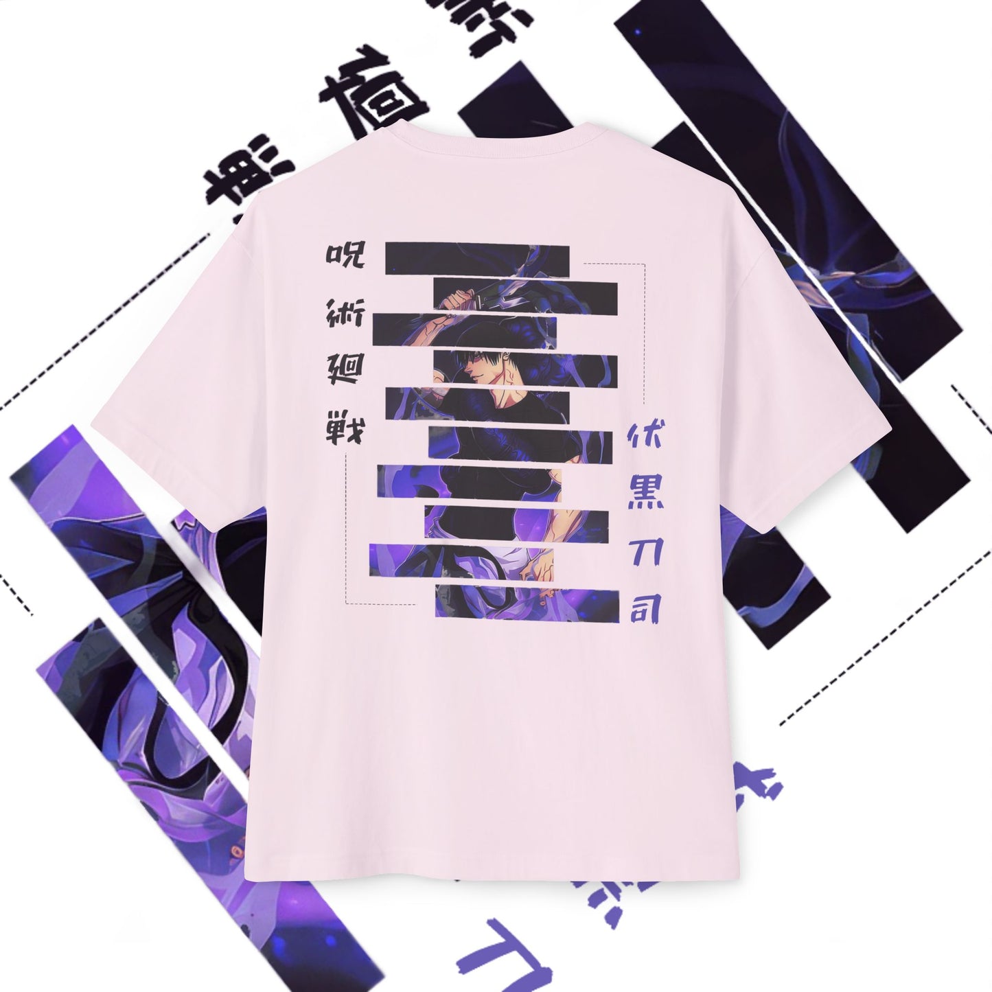 Toji Oversized Graphic Tee - Jujutsu Kaisen