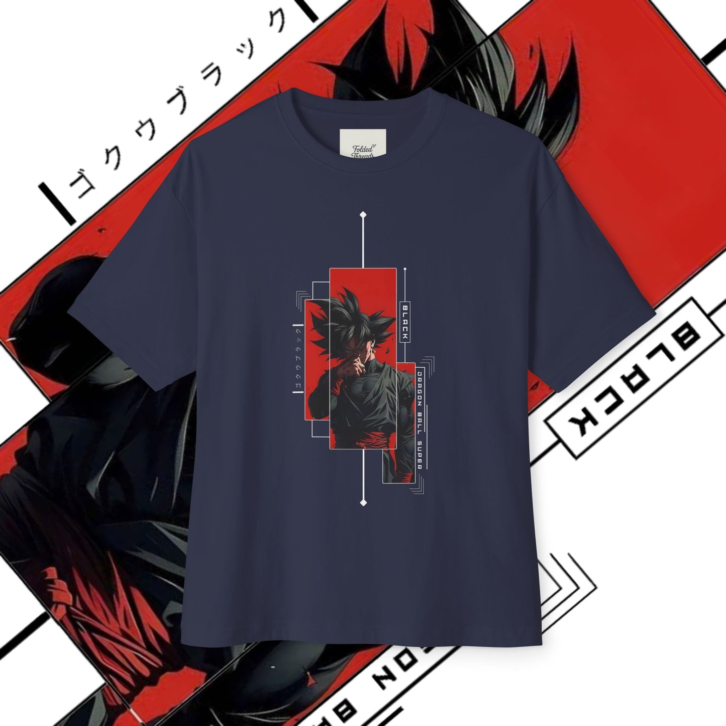 Stylish Black Goku Dragon Ball Z Tee