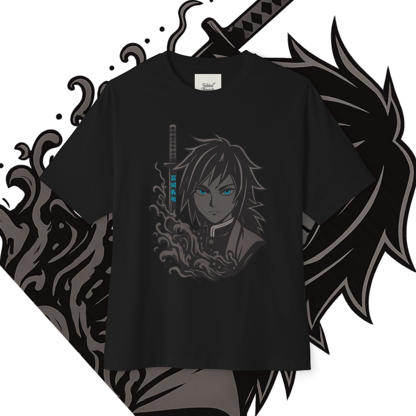 Giyu Tomioka Unisex Boxy Tee
