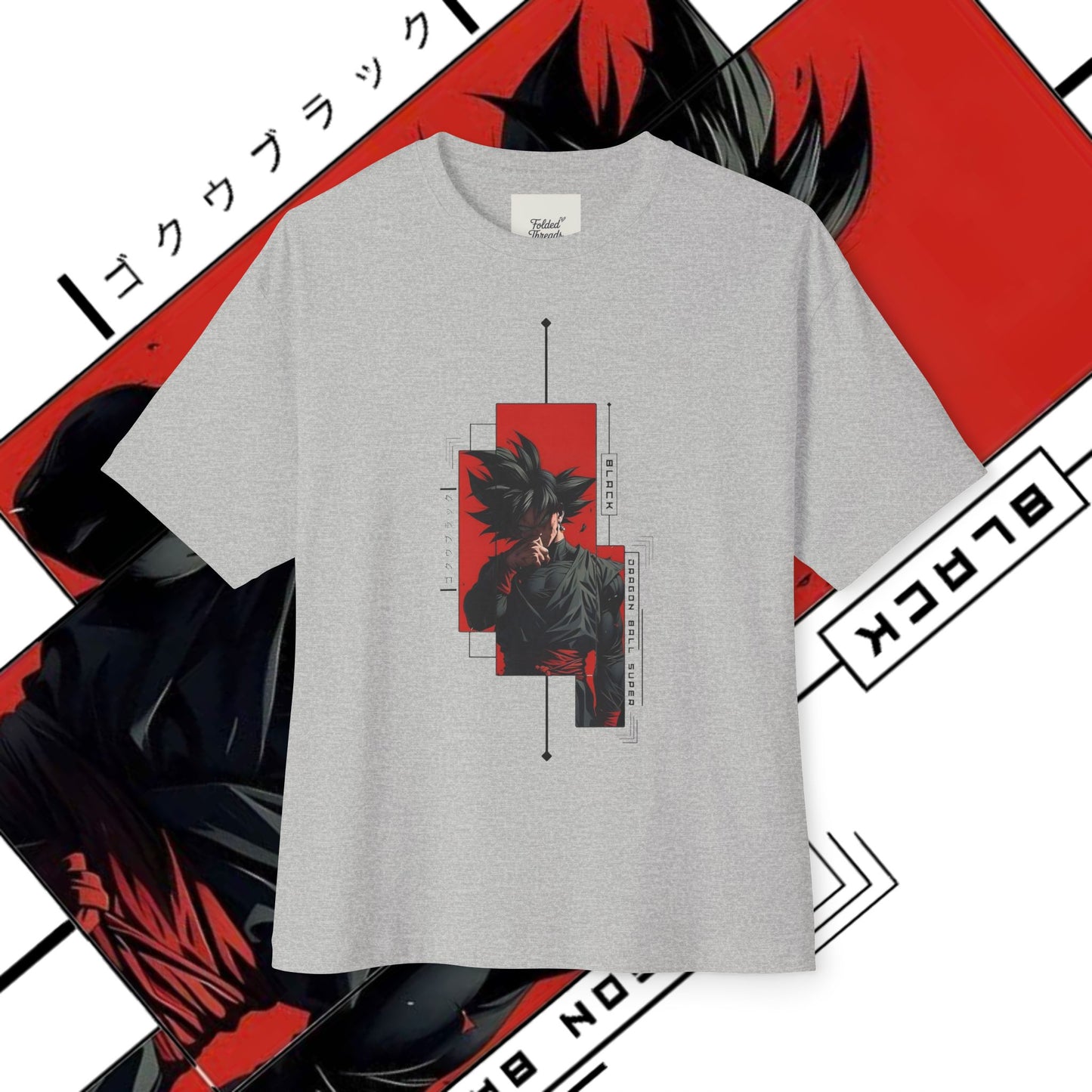 Stylish Black Goku Dragon Ball Z Tee