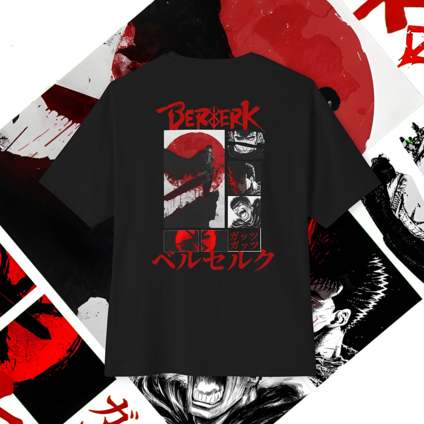 Guts from Berserk - Anime Boxy Tee
