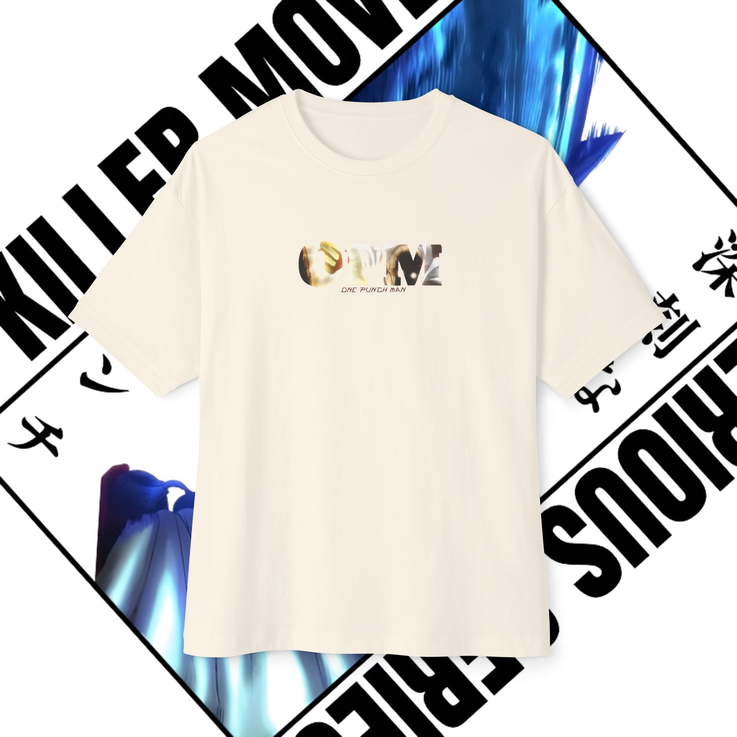 One Punch Man Design - Anime Boxy Tee