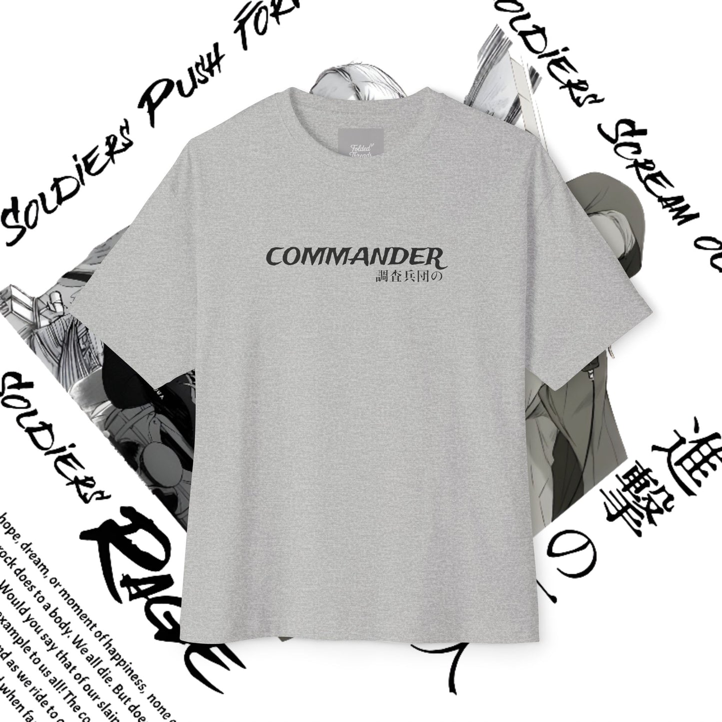 Erwin Smith Graphic Tee - Attack On Titan