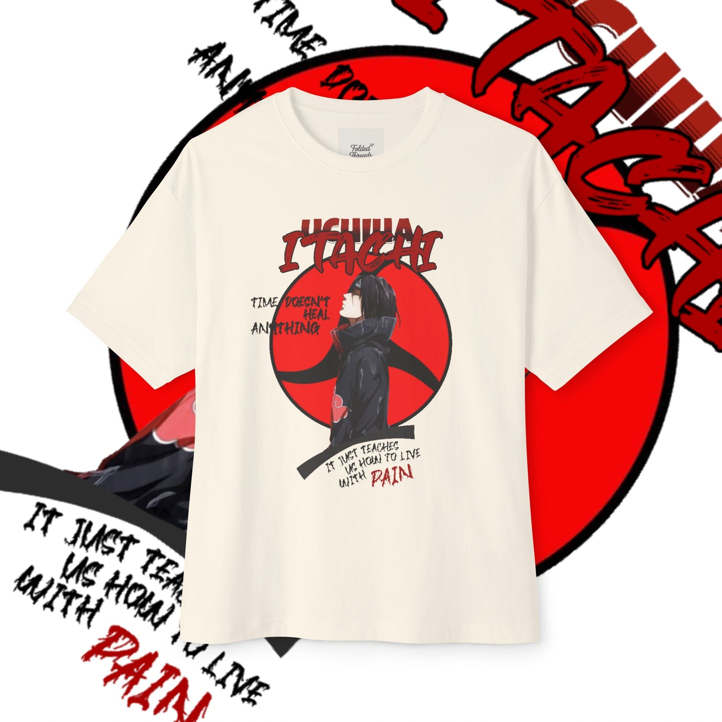 Anime Itachi Uchiha Oversized Tee