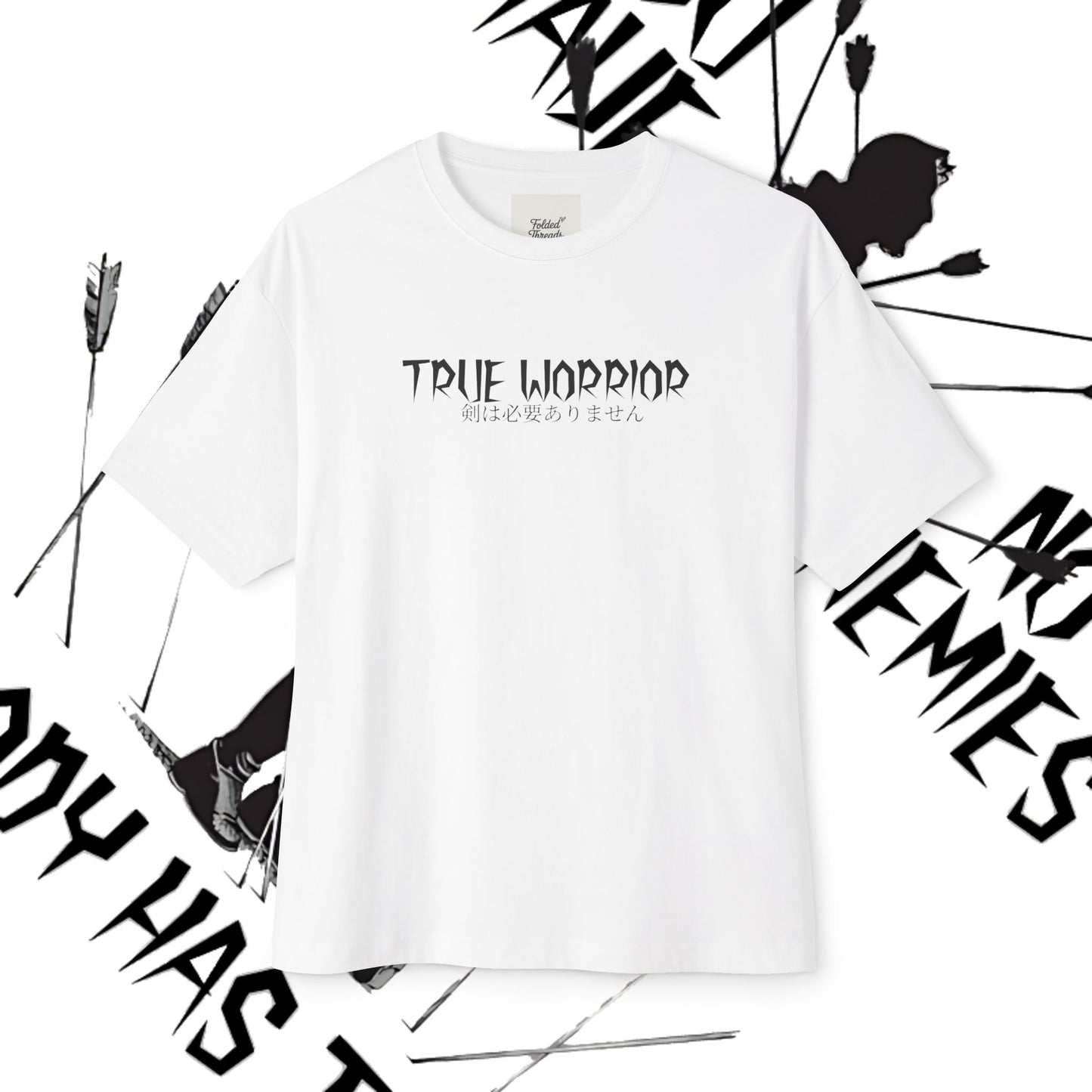 True WarriorThor, Oversized Boxy Tee