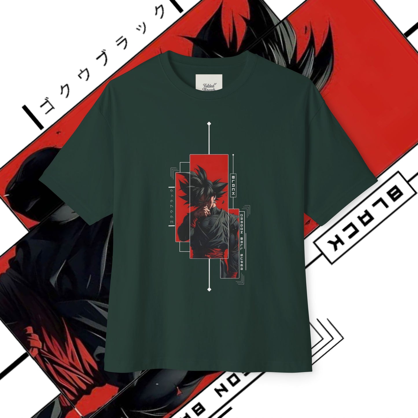 Stylish Black Goku Dragon Ball Z Tee