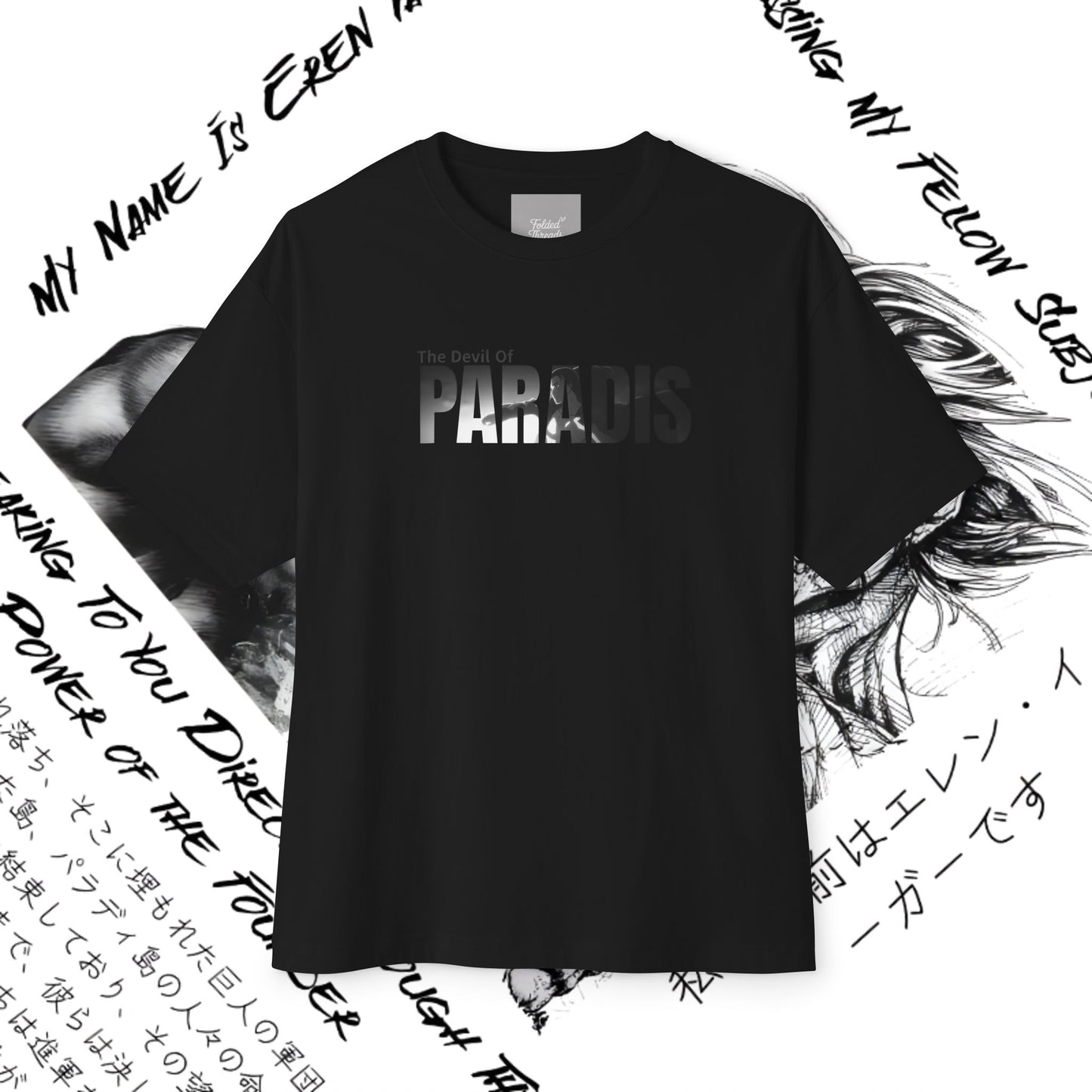 Eren Yeager Design Anime Graphic Tee