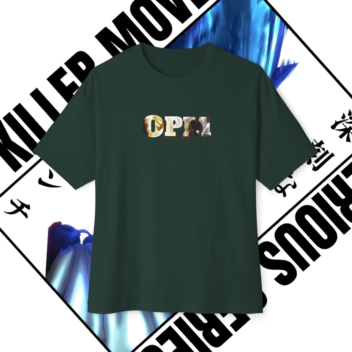 One Punch Man Design - Anime Boxy Tee