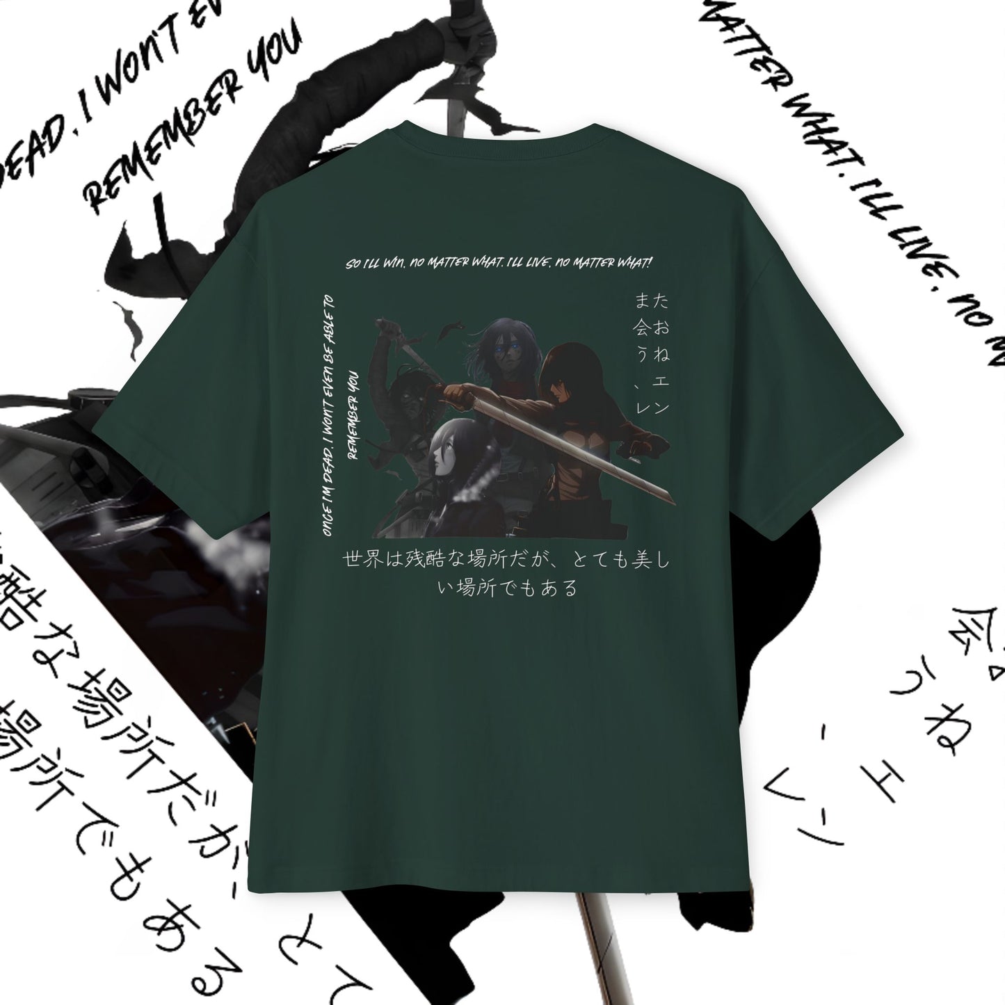 Mikasa Ackermann Graphic Tee - Attack On Titan