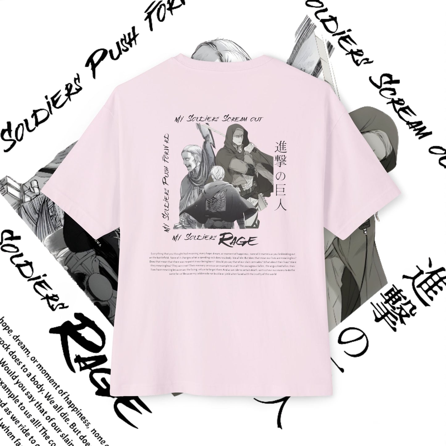Erwin Smith Graphic Tee - Attack On Titan