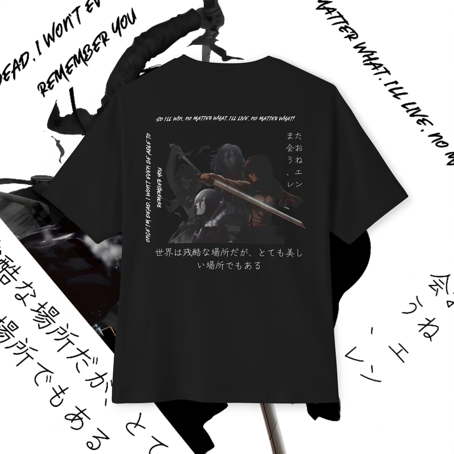 Mikasa Ackermann Graphic Tee - Attack On Titan