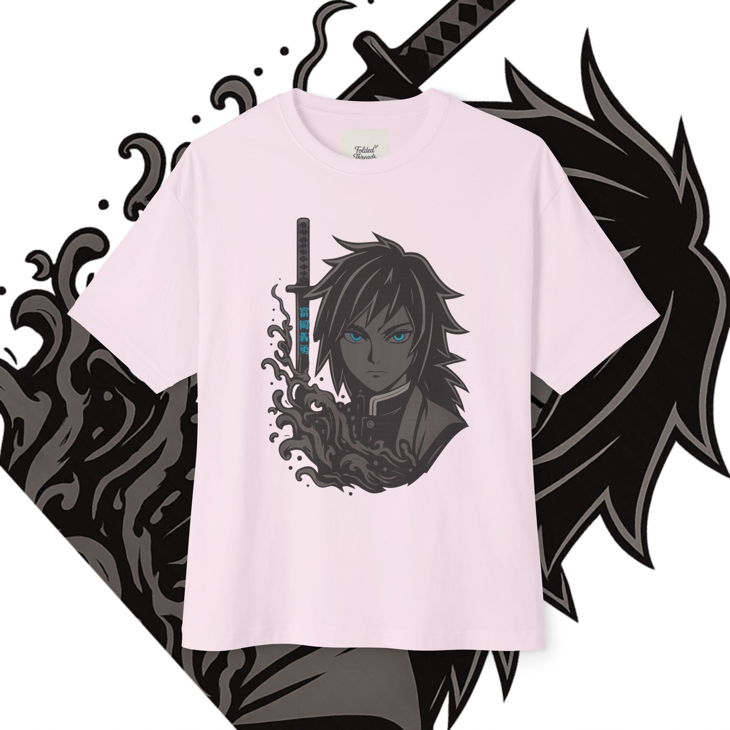Giyu Tomioka Unisex Boxy Tee