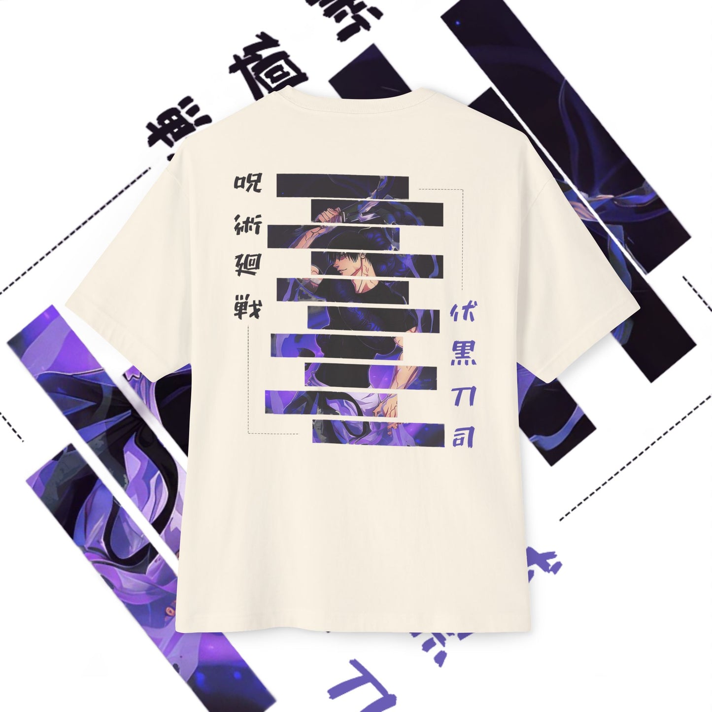 Toji Oversized Graphic Tee - Jujutsu Kaisen