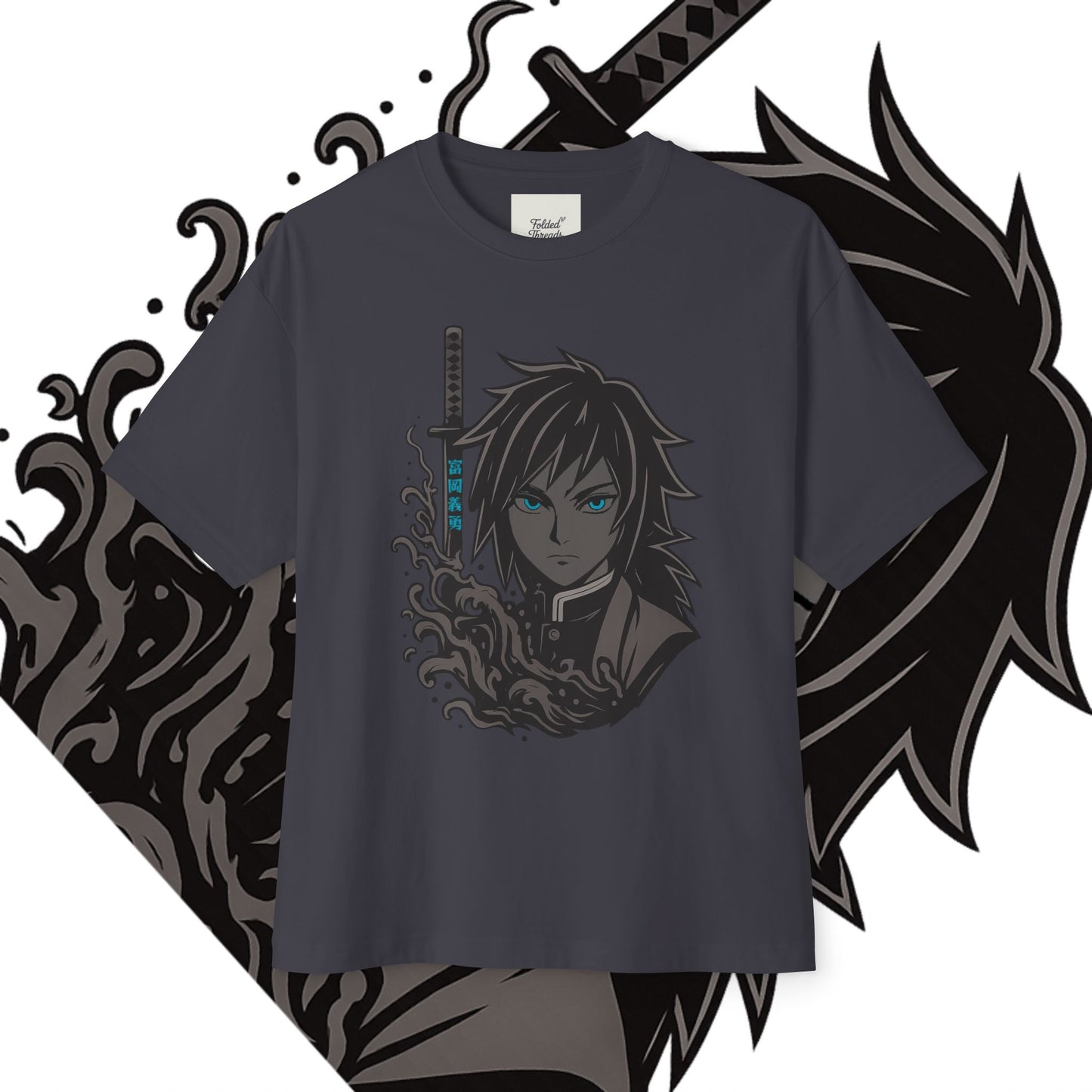 Giyu Tomioka Unisex Boxy Tee