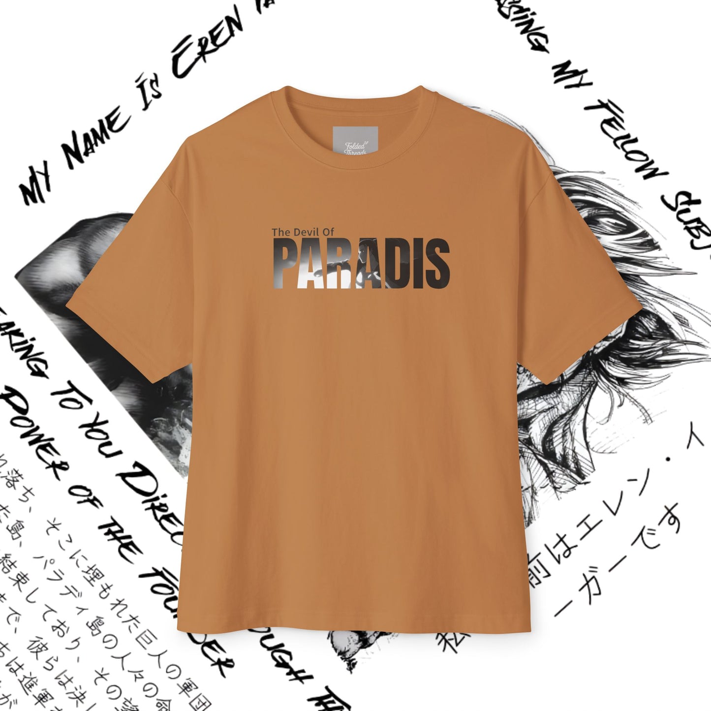 Eren Yeager Design Anime Graphic Tee