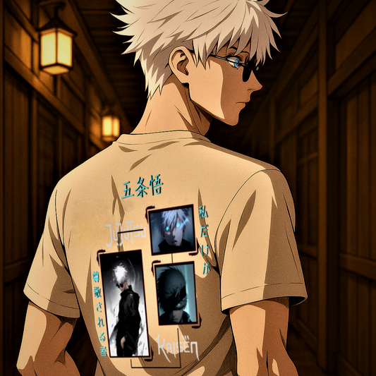 Satoru Gojo Tee | Jujutsu Kaisen Streetwear