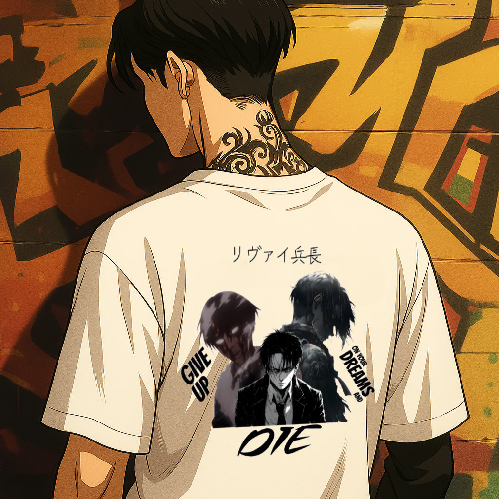 Levi Ackermann Anime Graphic Tee