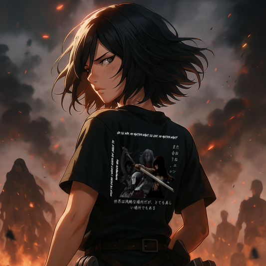 Mikasa Ackermann Graphic Tee - Attack On Titan
