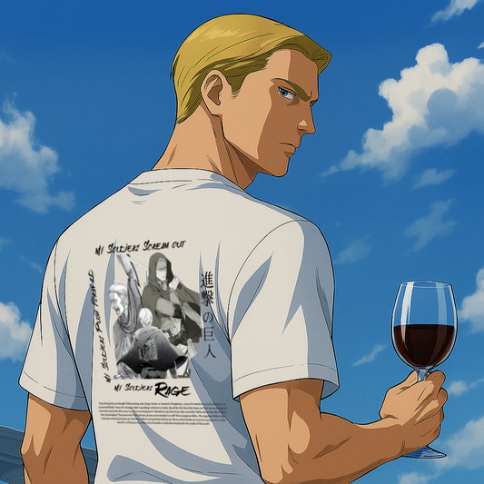 Erwin Smith Graphic Tee - Attack On Titan