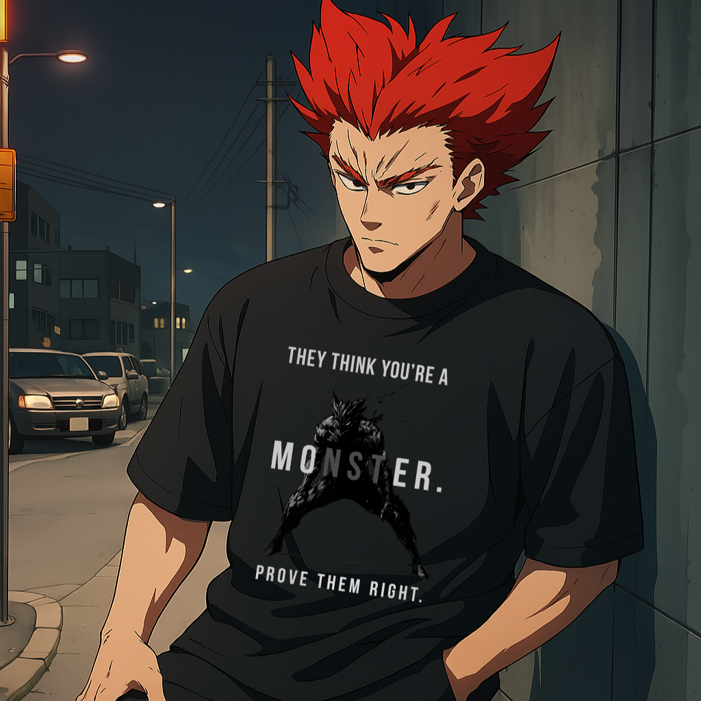 Garou - Anime Unisex Boxy Tee