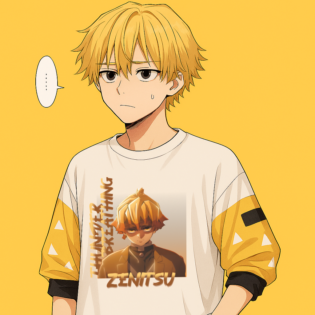 Zenitsu - Unisex Oversized Tee