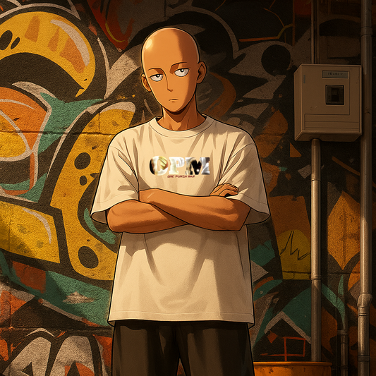 One Punch Man Design - Anime Boxy Tee