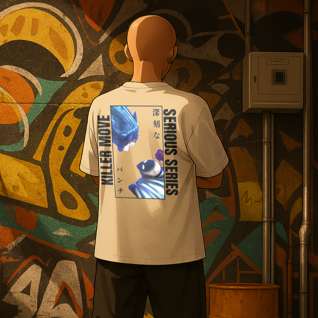 One Punch Man Design - Anime Boxy Tee