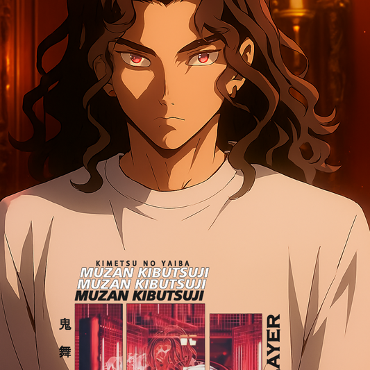Muzan Demon Slayer Unisex Boxy Tee