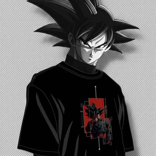 Stylish Black Goku Dragon Ball Z Tee