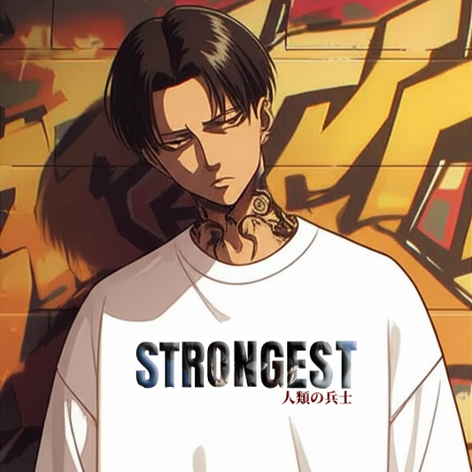 Levi Ackermann Anime Graphic Tee