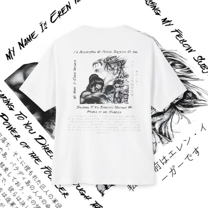 Eren Yeager Design Anime Graphic Tee